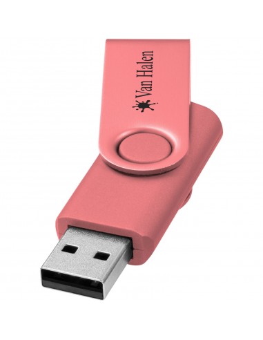 Memoria USB metálica de 4 GB "Rotate"