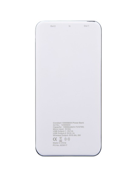 Batería inalámbrica de 10000 mAh con LED "Constant"