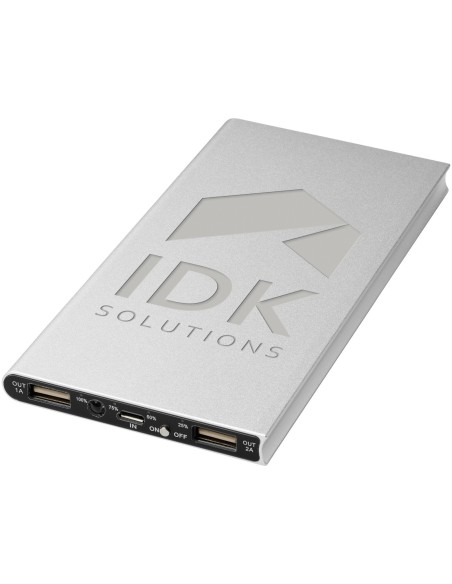 Batería externa de aluminio de 8000 mAh "Plate"
