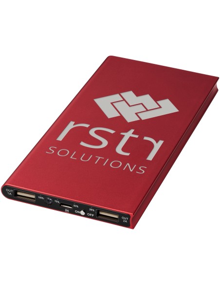 Batería externa de aluminio de 8000 mAh "Plate"