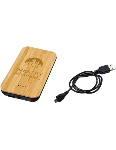 Batería externa inalámbrica de 6000 mAh de...