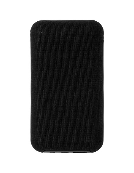 Batería externa inalámbrica de 6000 mAh de bambú/tela "Future"