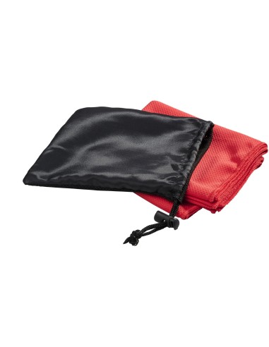 Toalla refrescante en bolsa de malla "Peter"