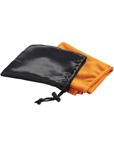 Toalla refrescante en bolsa de malla "Peter"