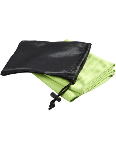 Toalla refrescante en bolsa de malla "Peter"