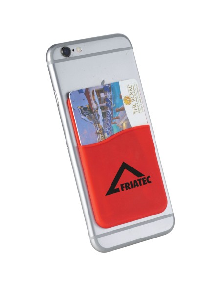 Portatarjetas de silicona para smartphones "Slim"