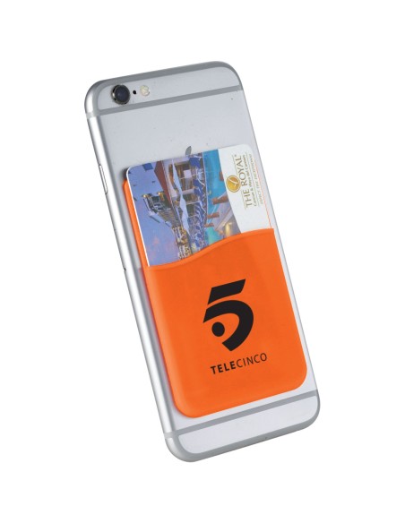 Portatarjetas de silicona para smartphones "Slim"