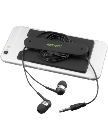Auriculares internos y portatarjetas de...