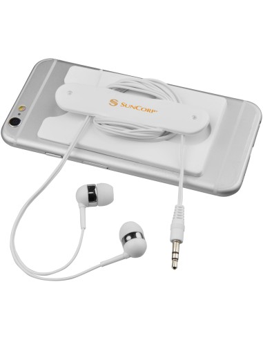 Auriculares internos y portatarjetas de...