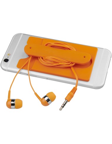 Auriculares internos y portatarjetas de...