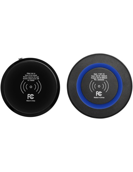 Altavoz Bluetooth® y base de carga inalámbrica "Cosmic"