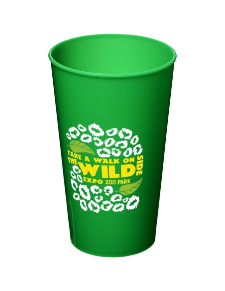 Vaso de plástico de 375 ml Arena