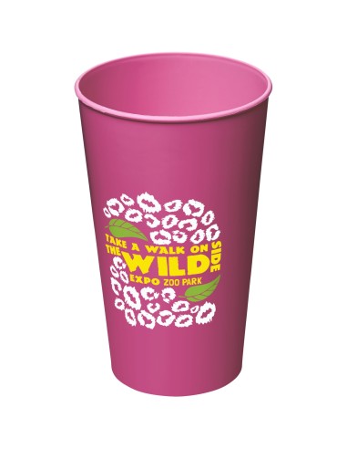 Vaso de plástico de 375 ml Arena