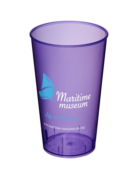 Vaso de plástico de 375 ml Arena
