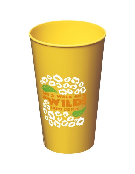 Vaso de plástico de 375 ml Arena