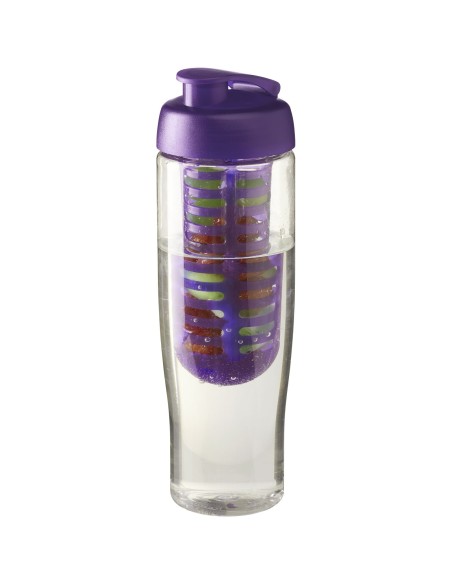 H2O Active® Tempo Bidón deportivo e infusor con Tapa Flip de 700 ml