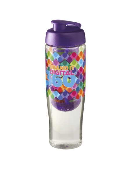 H2O Active® Tempo Bidón deportivo e infusor con Tapa Flip de 700 ml