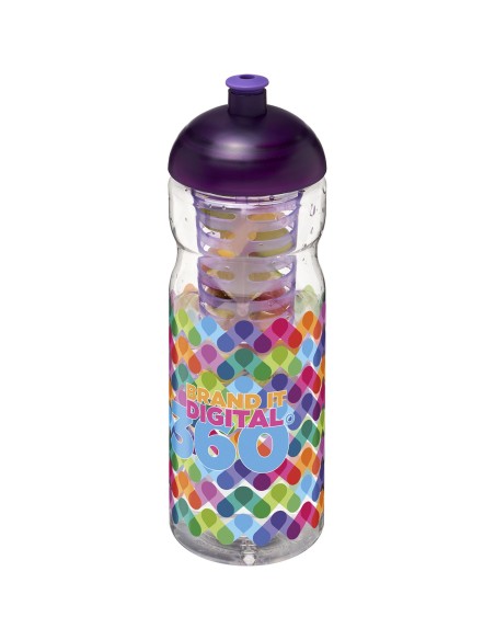H2O Active® Base Bidón deportivo e infusor con Tapa Dome de 650 ml