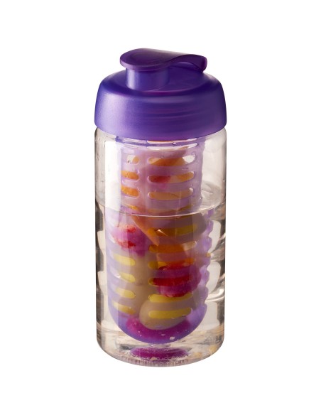 H2O Active® Bop Bidón deportivo e infusor con Tapa Flip de 500 ml