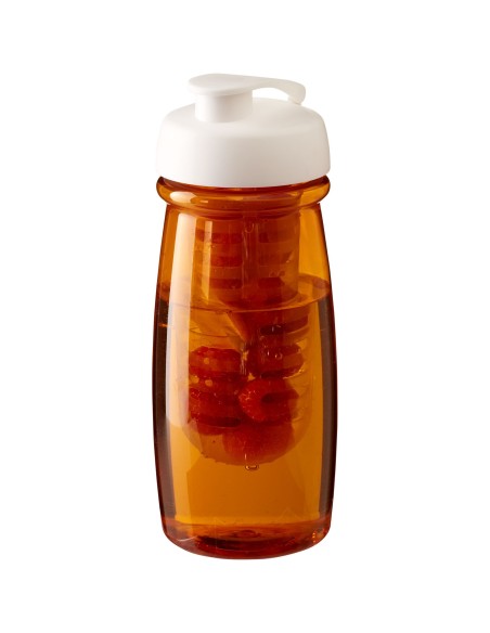 H2O Active® Pulse Bidón deportivo e infusor con Tapa Flip de 600 ml