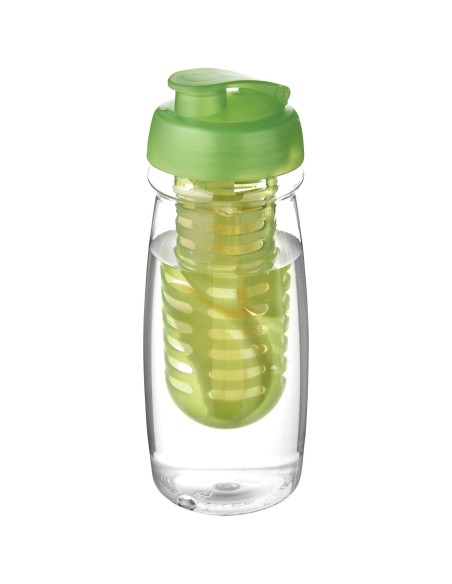 H2O Active® Pulse Bidón deportivo e infusor con Tapa Flip de 600 ml