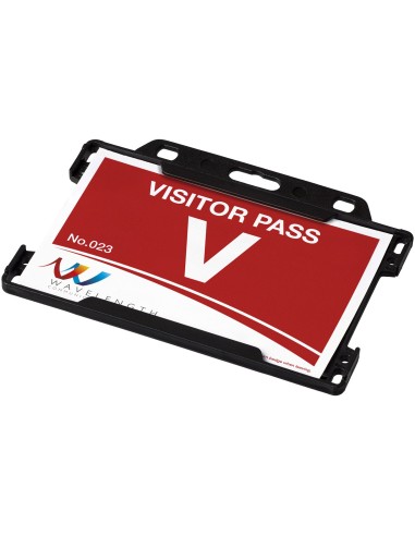 Porta credenciales plástico "Vega"