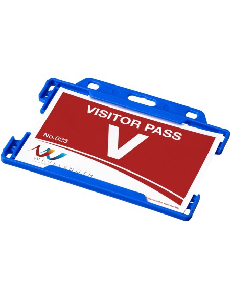 Porta credenciales plástico "Vega"