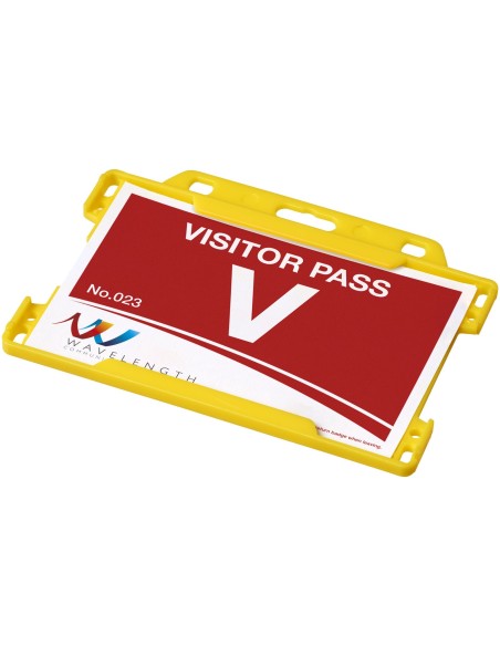 Porta credenciales plástico "Vega"