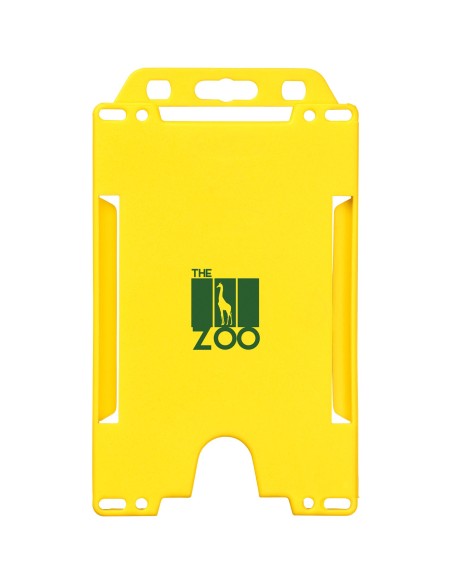 Soporte transparente Pierre para tarjetas identificativas