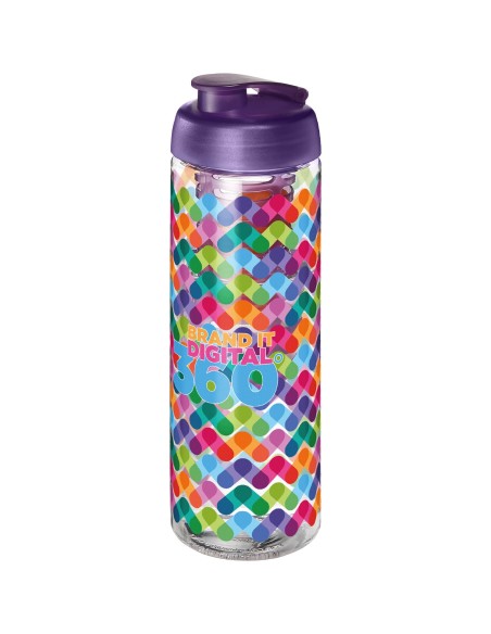 H2O Active® Vibe Bidón e infusor con tapa Flip de 850 ml