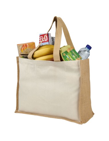Bolsa Tote para compras de lona y yute de 320...