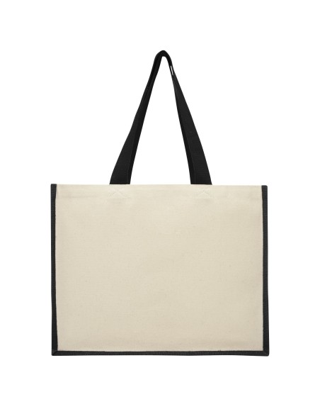 Bolsa Tote para compras de lona y yute de 320 g/m² "Varai"