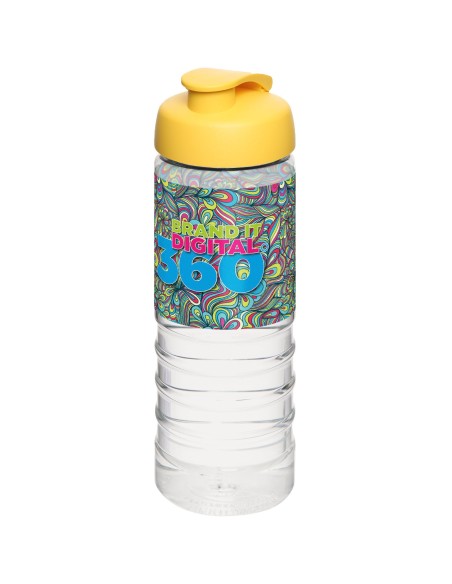 H2O Active® Treble Bidón deportivo con tapa Flip de 750 ml