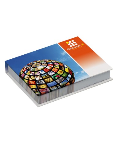 Set de marcapáginas con notas Combi de tapa dura