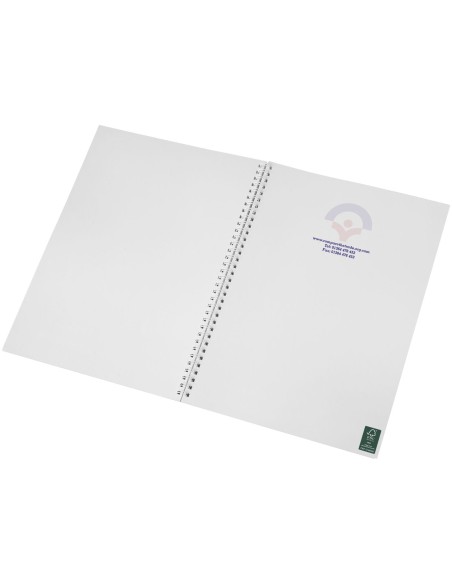 Cuaderno A4 con anillas de alambre y cubierta de PP de Desk-Mate®
