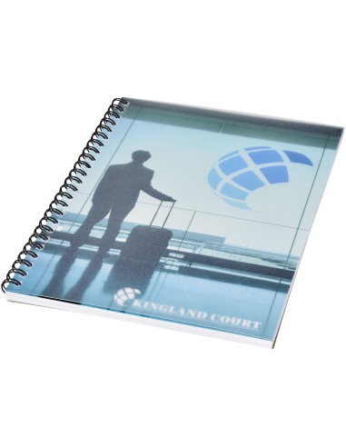 Cuaderno A5 con anillas de alambre y cubierta de PP de Desk-Mate®