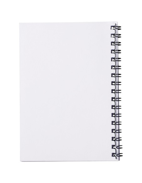 Cuaderno A6 con anillas de alambre y cubierta de PP Desk-Mate®