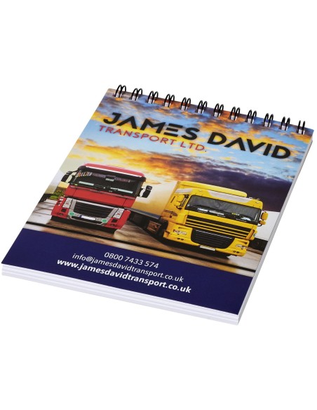 Cuaderno A6 con anillas de alambre de Desk-Mate®