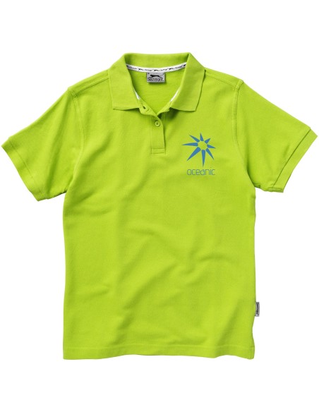 Polo de manga corta de mujer "Forehand"