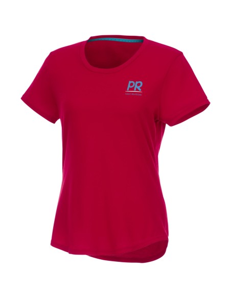 Camiseta de manga corta de material reciclado para mujer "Jade"
