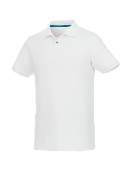 Polo de manga corta de material reciclado orgánico para hombre "Beryl"