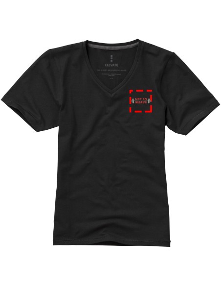 Camiseta de manga corta ecológica de mujer Kawartha