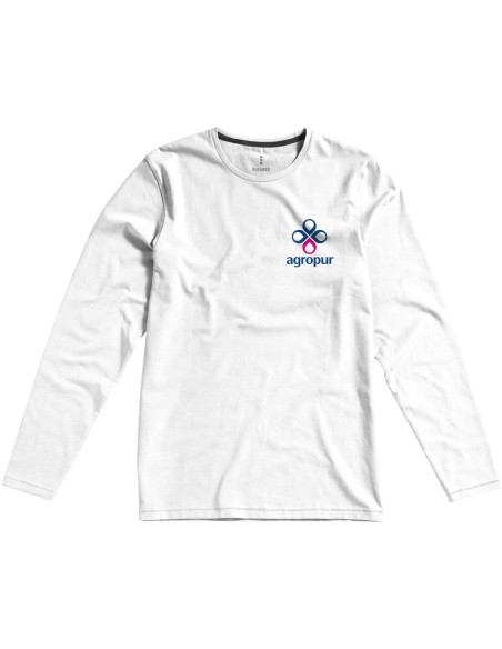 Camiseta de manga larga ecológica de hombre Ponoka
