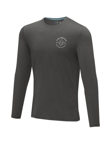 Camiseta de manga larga ecológica de hombre Ponoka