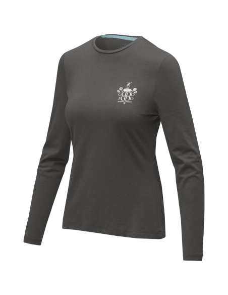 Camiseta de manga larga ecológica de mujer Ponoka