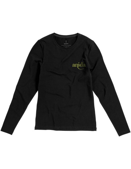 Camiseta de manga larga ecológica de mujer Ponoka