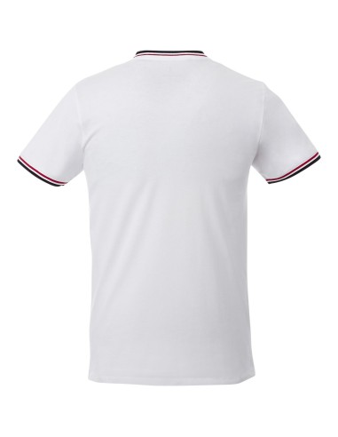 Camiseta de pico punto piqué para hombre "Elbert"