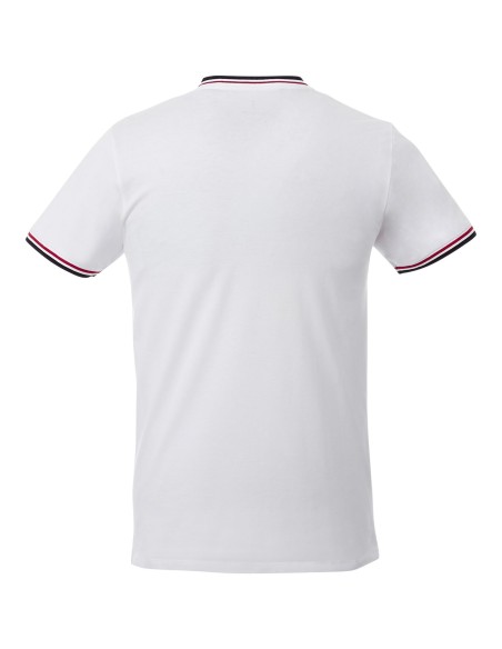 Camiseta de pico punto piqué para hombre "Elbert"