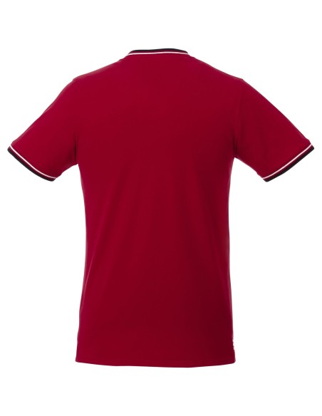 Camiseta de pico punto piqué para hombre "Elbert"