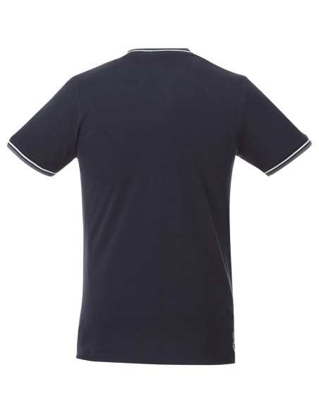 Camiseta de pico punto piqué para hombre "Elbert"
